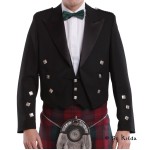 Prince Charlie Jacket alone, Black